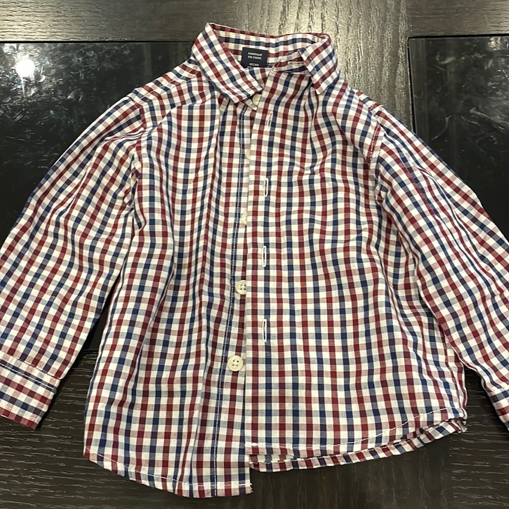 Nautica toddler dress shirt size 18mths